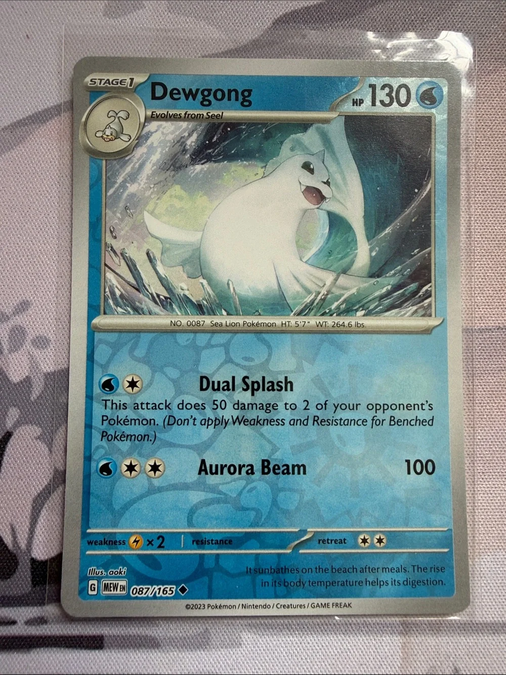 Seel & Dewgong Evolution Lot | 4 Cards | Reverse Holos | Pokémon TCG ✨5/$25✨
